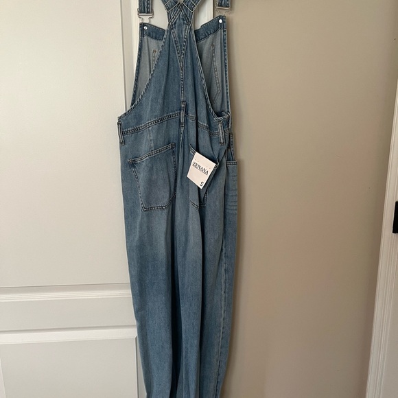 NWT Zenana Denim Overalls - Picture 4 of 5